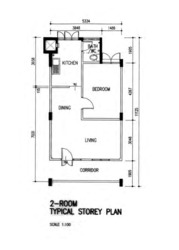 Blk 45 Blangah Court (Bukit Merah), HDB 2 Rooms #581368861